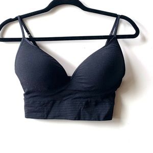 xl jockey long lined wireless push up lounge bra